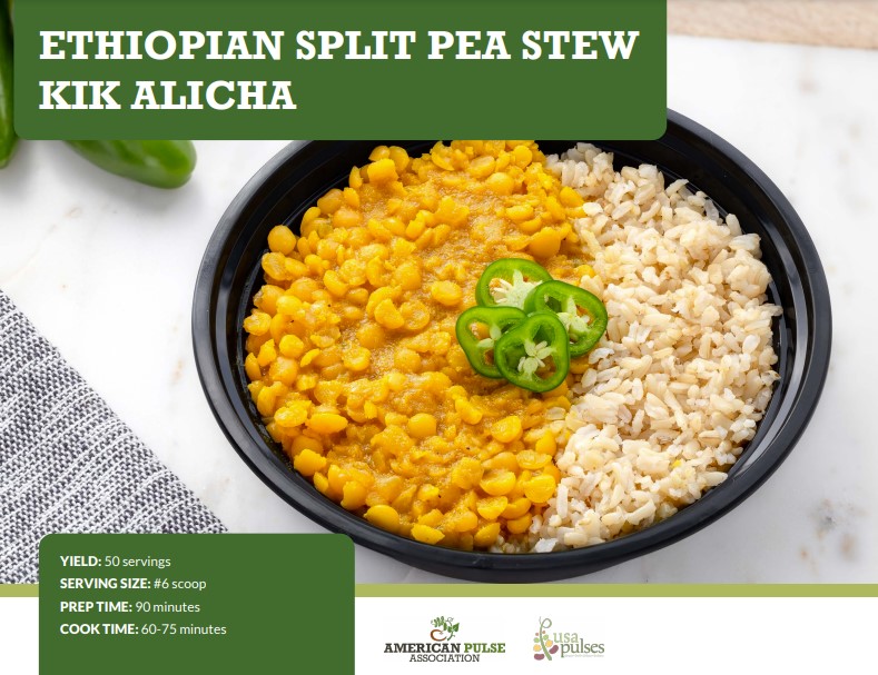 Ethiopian Split Pea Stew